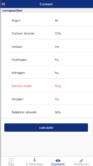 Food gases Screenshot 2