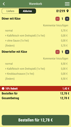 Kebaphaus am Wasaplatz Screenshot 1