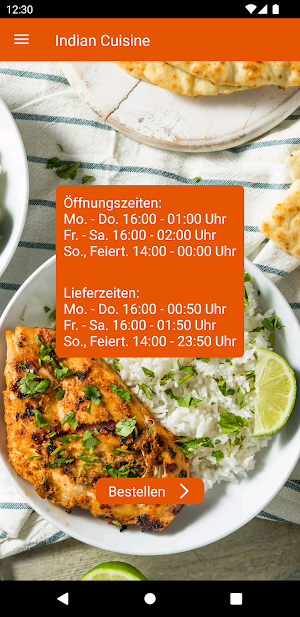 Indian Cuisine Screenshot 3
