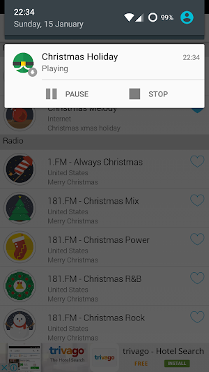 Christmas Music Radio Screenshot 2