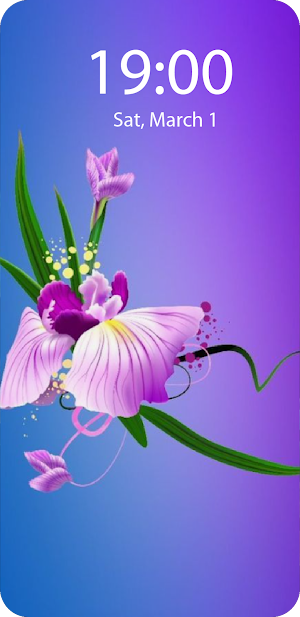 Lily Live Wallpaper Parallax Screenshot 3
