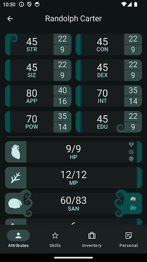 Cthulhu Investigator Files Screenshot 1