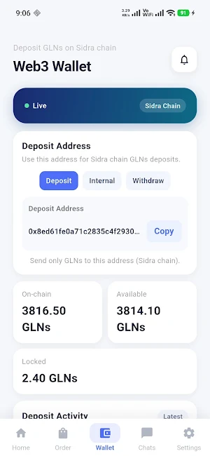 GLNs LOGISTICS Screenshot 2