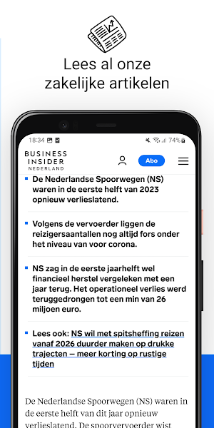 Business Insider Nederland Screenshot 2
