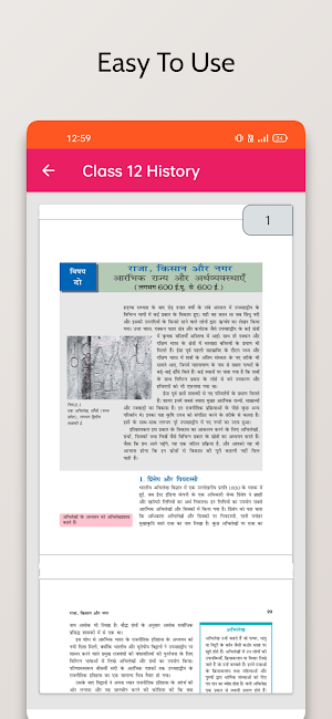 12 History NCERT Book in Hindi Screenshot 2