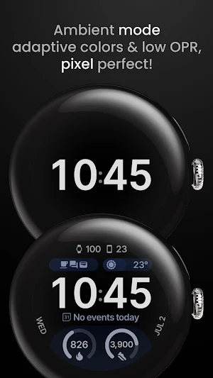 TrackMate Watch Face Screenshot 3