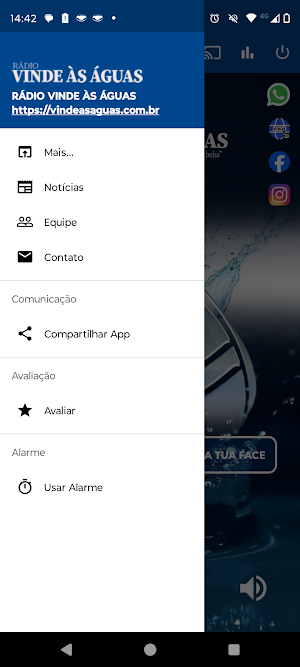 Rádio Vinde às Águas Screenshot 1