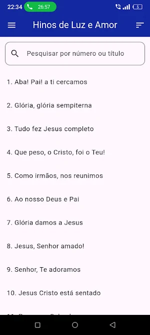 Hinos de Luz e Amor Screenshot 0