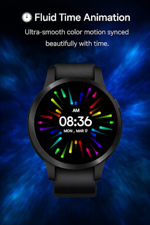 Rainbow Color Animated WF Screenshot 1