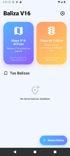 Baliza V16 Screenshot 0