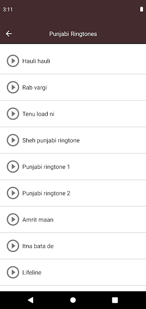 Punjabi Ringtones Screenshot 0