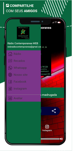 Rádio Contemporanea Web Screenshot 3