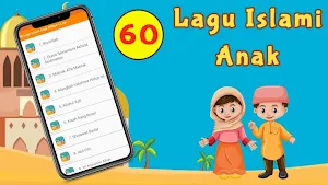 60 Lagu Islami Anak Offline Screenshot 0