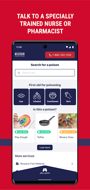 Poison Help Missouri Screenshot 1