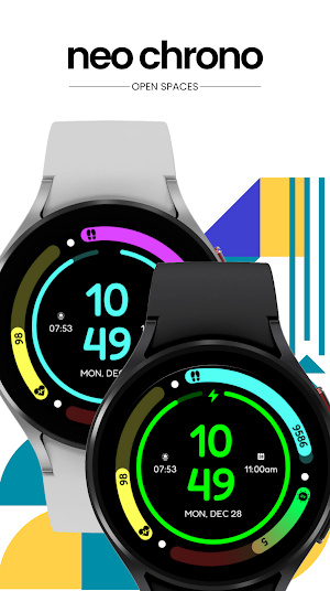 Neo Chrono Watch Face Screenshot 1