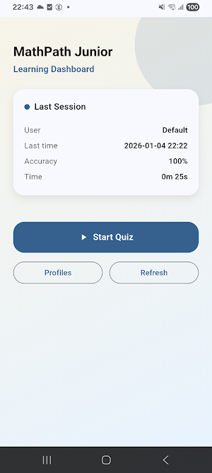 MathPath Junior Screenshot 0