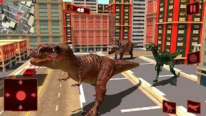 Angry Dino Smash City Rampage Screenshot 1