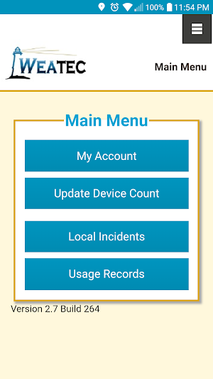 Weatec Portal Screenshot 1