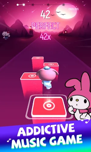 Sanrio Kuromi Cute Tiles Music Screenshot 1