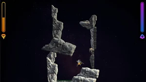 Moon Lander Inertial 2D Screenshot 0