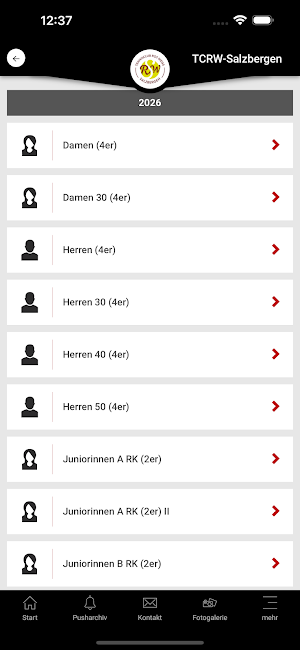 TCRW-Salzbergen e.V. Screenshot 1