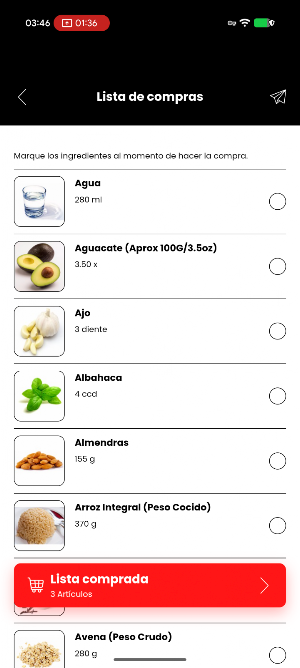 UNOPORC1ENTO APP Screenshot 2