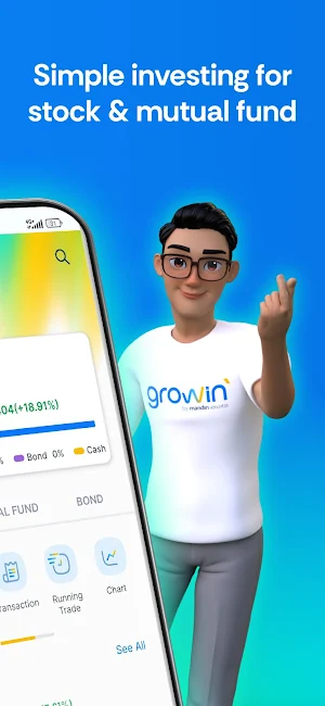Growin' - Invest & Trade Screenshot 1