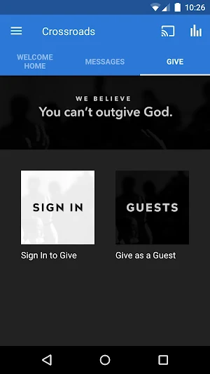 Crossroads Church Screenshot 2