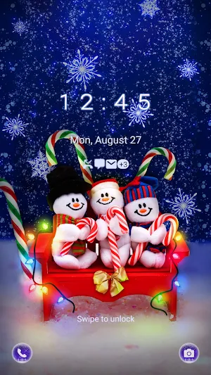 Cute Snowman - Wallpaper Screenshot 1
