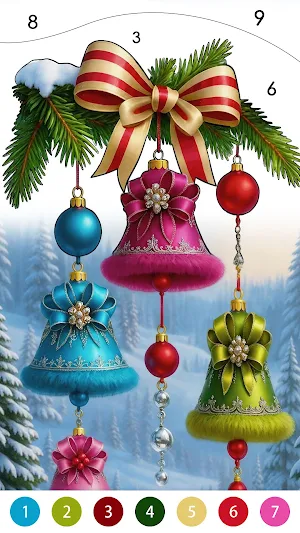 Merry Christmas Color Screenshot 0