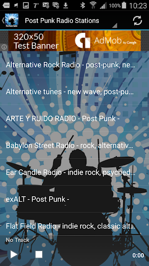 Post Punk Radio Screenshot 1