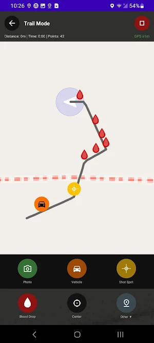 BloodHound-Blood Trail Tracker Screenshot 2