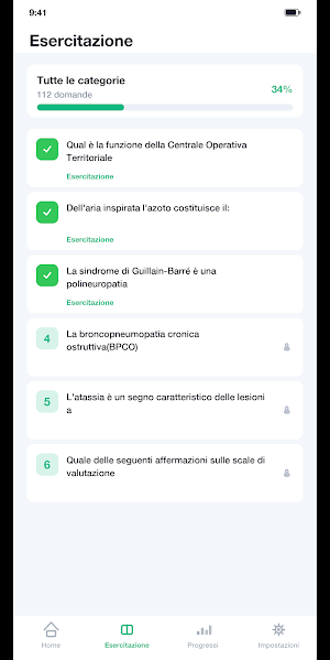 Concorso Fisioterapista Quiz Screenshot 1