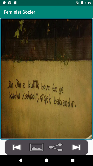 Feminist Sözler Screenshot 2