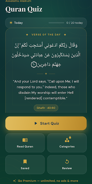Quran Quiz: Islamic Trivia Screenshot 0