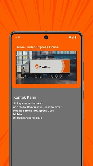 Indah Expres Online Screenshot 1