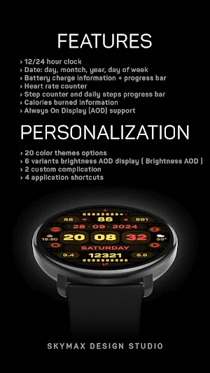 Anomaly Watch Face Screenshot 1