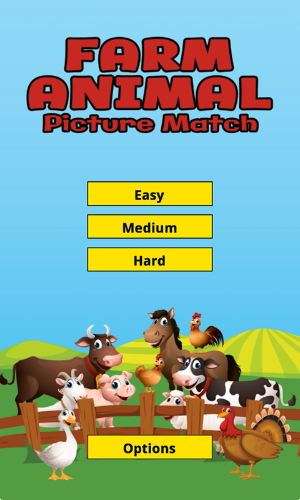 Farm Animal Picture Match Fun Screenshot 0