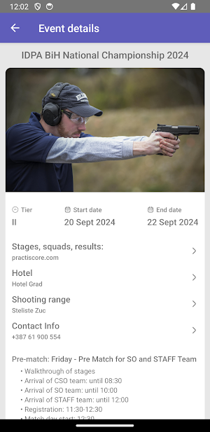 IDPA BiH Screenshot 1