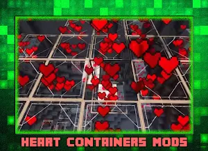 Heart Containers Mod for mcpe Screenshot 1