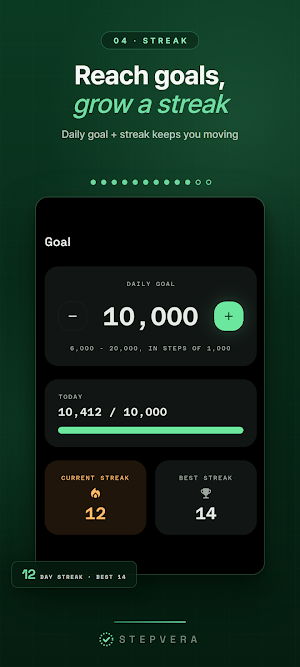 Stepvera: Honest Step Counter Screenshot 3