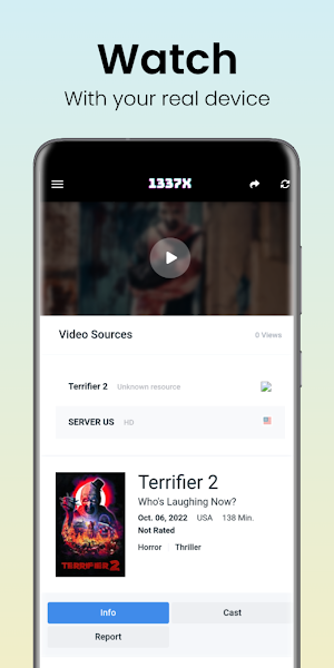 1337X: Movies & TV Shows Screenshot 1