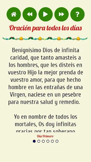 Novena de Aguinaldos con audio Screenshot 3