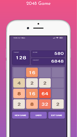2048 Game Screenshot 1
