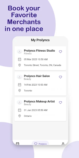 Prolyncs Scheduling Screenshot 3
