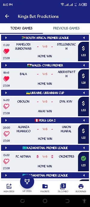 Kings Bet Predictions Screenshot 0