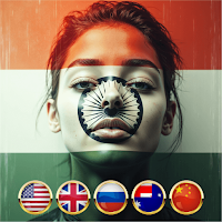 Flag Face - Flag on Pic