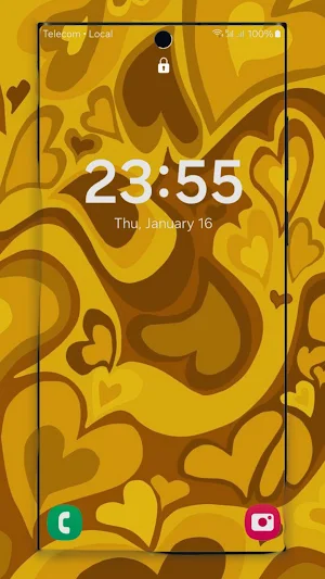 Yellow Wallpaper Screenshot 3