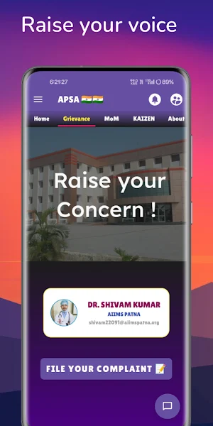 APSA: AIIMS Patna Stud. Assoc. Screenshot 2