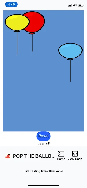 Pop the balloon Screenshot 3